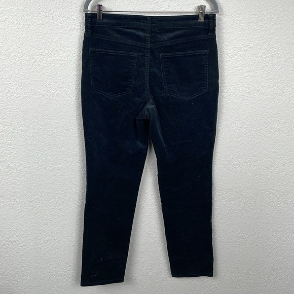 New Kut From The Kloth Rachael Fab Ab Mom Jeans Black Corduroy Pants High Rise 8 - Picture 5 of 11